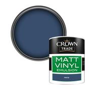 Crown Trade Vinyl Matt Walls & Ceilings Emulsion Paint (P9073S) 1L