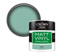 Crown Trade Vinyl Matt Walls & Ceilings Emulsion Paint Pale Blue Bs 381C 111 (111) 250Ml Tester