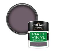 Crown Trade Vinyl Matt Walls & Ceilings Emulsion Paint Pamper Night (U2121G) 1L