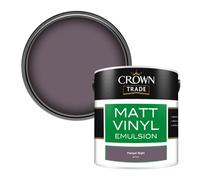 Crown Trade Vinyl Matt Walls & Ceilings Emulsion Paint Pamper Night (U2121G) 2.5L