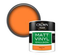Crown Trade Vinyl Matt Walls & Ceilings Emulsion Paint Pantone 151 C (151C) 250Ml Tester