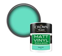 Crown Trade Vinyl Matt Walls & Ceilings Emulsion Paint Pantone 333 C (333C) 1L