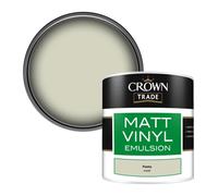 Crown Trade Vinyl Matt Walls & Ceilings Emulsion Paint Poetry (D1650P) 250Ml Tester