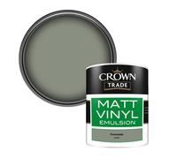 Crown Trade Vinyl Matt Walls & Ceilings Emulsion Paint Promenade (E1260P) 1L