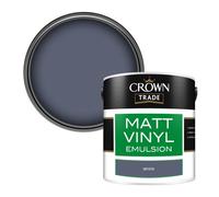 Crown Trade Vinyl Matt Walls & Ceilings Emulsion Paint (Q3121S) 2.5L
