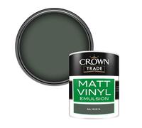 Crown Trade Vinyl Matt Walls & Ceilings Emulsion Paint Ral 150 30 10 (150 30 10) 1L
