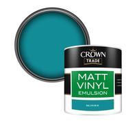 Crown Trade Vinyl Matt Walls & Ceilings Emulsion Paint Ral 210 50 35 (210 50 35) 250Ml Tester