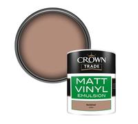Crown Trade Vinyl Matt Walls & Ceilings Emulsion Paint Reclaimed (Z1301B) 1L