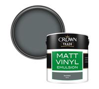 Crown Trade Vinyl Matt Walls & Ceilings Emulsion Paint Revolution (M0140L) 2.5L