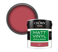 Crown Trade Vinyl Matt Walls & Ceilings Emulsion Paint Rooster (8605) 2.5L
