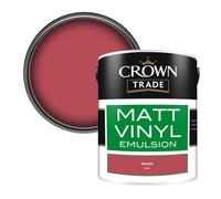 Crown Trade Vinyl Matt Walls & Ceilings Emulsion Paint Rooster (8605) 5L