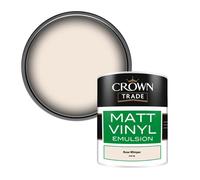 Crown Trade Vinyl Matt Walls & Ceilings Emulsion Paint Rose Whisper (A5810K) 1L