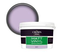 Crown Trade Vinyl Matt Walls & Ceilings Emulsion Paint (S6511P) 10L