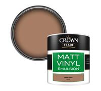 Crown Trade Vinyl Matt Walls & Ceilings Emulsion Paint Saddle Stitch (Z6241M) 250Ml Tester
