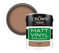 Crown Trade Vinyl Matt Walls & Ceilings Emulsion Paint Saddle Stitch (Z6241M) 5L