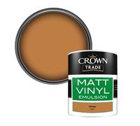 Crown Trade Vinyl Matt Walls & Ceilings Emulsion Paint Salvage (Z8232Z) 1L
