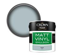 Crown Trade Vinyl Matt Walls & Ceilings Emulsion Paint Sentinel (L4510P) 2.5L