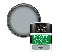 Crown Trade Vinyl Matt Walls & Ceilings Emulsion Paint Shadow Play (M4410L) 1L