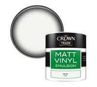 Crown Trade Vinyl Matt Walls & Ceilings Emulsion Paint Silk Veil (D7890B) 250Ml Tester
