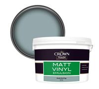 Crown Trade Vinyl Matt Walls & Ceilings Emulsion Paint Simply Duck Egg (K9370U) 10L