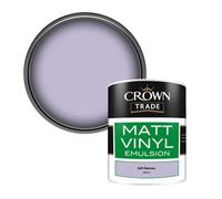 Crown Trade Vinyl Matt Walls & Ceilings Emulsion Paint Soft Damson (S0521G) 1L