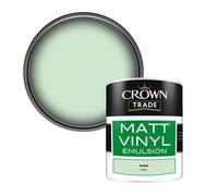 Crown Trade Vinyl Matt Walls & Ceilings Emulsion Paint Sorbet (F5730Y) 1L