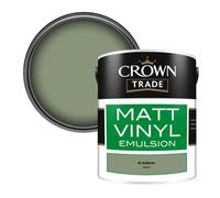 Crown Trade Vinyl Matt Walls & Ceilings Emulsion Paint St Andrews (E4281F) 5L