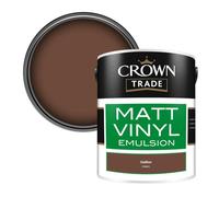 Crown Trade Vinyl Matt Walls & Ceilings Emulsion Paint Stallion (Z1081X) 5L