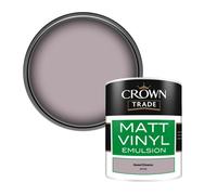 Crown Trade Vinyl Matt Walls & Ceilings Emulsion Paint Sweet Dreams (U5370Q) 1L