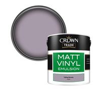 Crown Trade Vinyl Matt Walls & Ceilings Emulsion Paint Telling Secrets (T3340X) 2.5L
