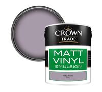 Crown Trade Vinyl Matt Walls & Ceilings Emulsion Paint Telling Secrets (T3340X) 5L