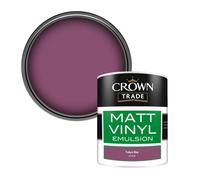 Crown Trade Vinyl Matt Walls & Ceilings Emulsion Paint Tokyo Bay (U7123W) 1L