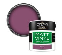 Crown Trade Vinyl Matt Walls & Ceilings Emulsion Paint Tokyo Bay (U7123W) 2.5L