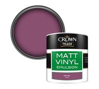 Crown Trade Vinyl Matt Walls & Ceilings Emulsion Paint Tokyo Bay (U7123W) 250Ml Tester