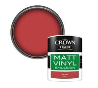 Crown Trade Vinyl Matt Walls & Ceilings Emulsion Paint True Love (X7144S) 1L