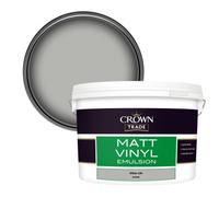 Crown Trade Vinyl Matt Walls & Ceilings Emulsion Paint Urban Life (D0450B) 10L