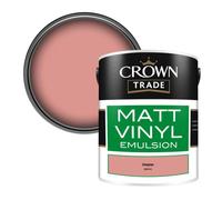 Crown Trade Vinyl Matt Walls & Ceilings Emulsion Paint Utopian (X8391U) 5L