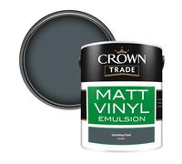 Crown Trade Vinyl Matt Walls & Ceilings Emulsion Paint Vanishing Point (M7090X) 5L