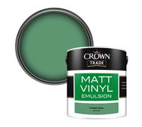 Crown Trade Vinyl Matt Walls & Ceilings Emulsion Paint Verdigris Green Bs 381C 280 (280) 2.5L