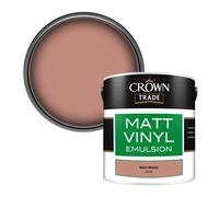 Crown Trade Vinyl Matt Walls & Ceilings Emulsion Paint Warm Marble (Y4301M) 2.5L