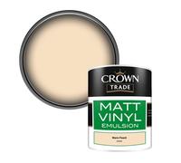 Crown Trade Vinyl Matt Walls & Ceilings Emulsion Paint Warm Peach (A9760Y) 1L