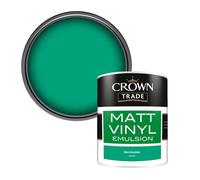 Crown Trade Vinyl Matt Walls & Ceilings Emulsion Paint Wensleydale (H0264G) 1L