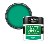 Crown Trade Vinyl Matt Walls & Ceilings Emulsion Paint Wensleydale (H0264G) 250Ml Tester