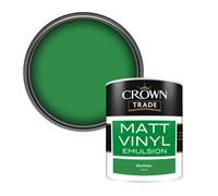 Crown Trade Vinyl Matt Walls & Ceilings Emulsion Paint Wharfedale (F7214H) 1L