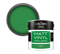 Crown Trade Vinyl Matt Walls & Ceilings Emulsion Paint Wharfedale (F7214H) 2.5L