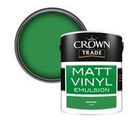 Crown Trade Vinyl Matt Walls & Ceilings Emulsion Paint Wharfedale (F7214H) 5L