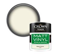 Crown Trade Vinyl Matt Walls & Ceilings Emulsion Paint Whisper Of Sunrise (C4870N) 1L
