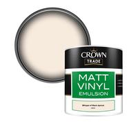 Crown Trade Vinyl Matt Walls & Ceilings Emulsion Paint Whisper Of Warm Apricot (A8840L) 250Ml Tester