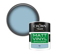 Crown Trade Vinyl Matt Walls & Ceilings Emulsion Paint Wisp (4125) 1L