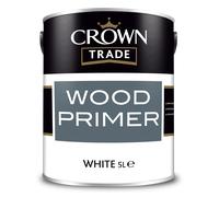 Crown Trade Wood Primer, White, 1L